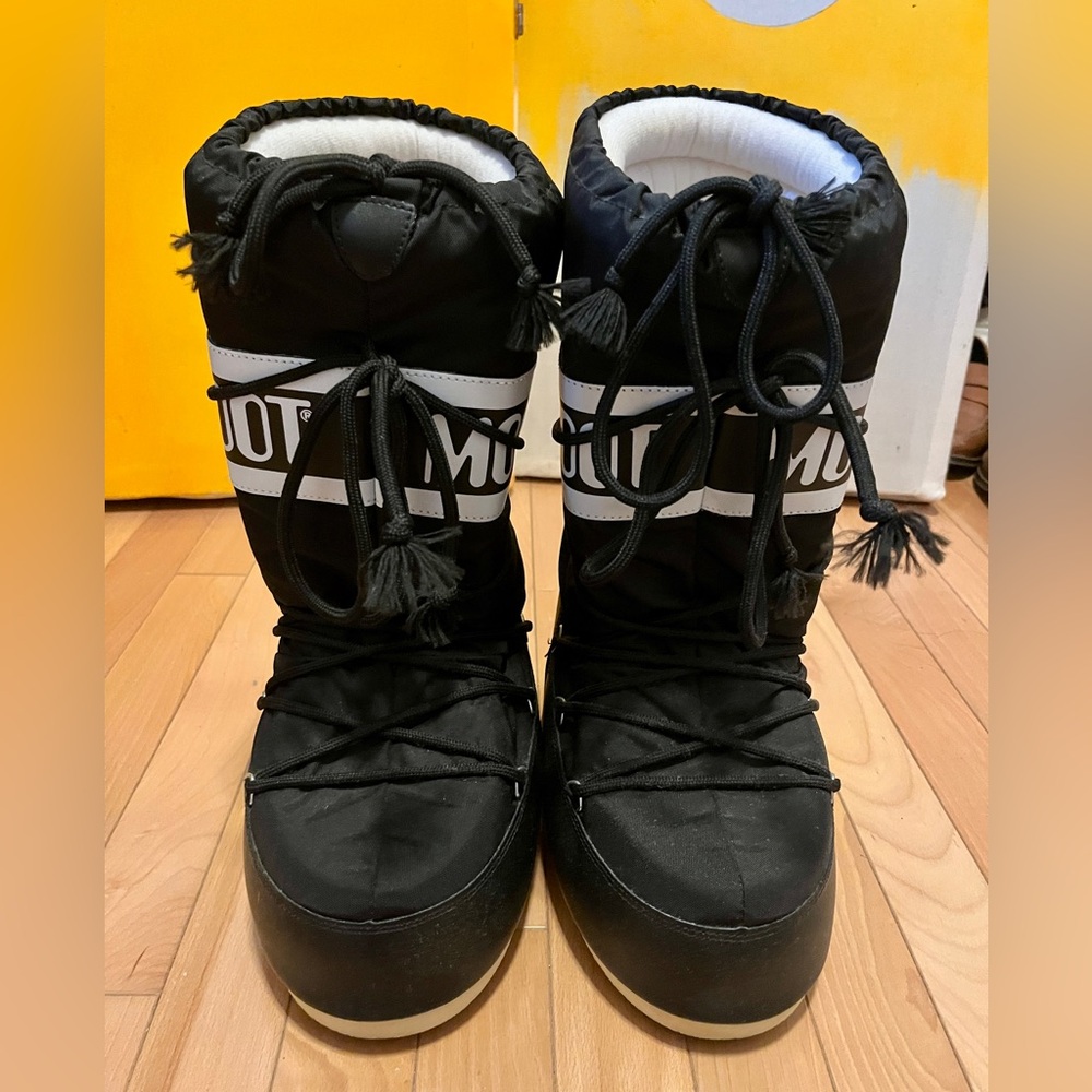 Moonboot Icon Nylon Boots (Black) - Men/ Women/ Unisex